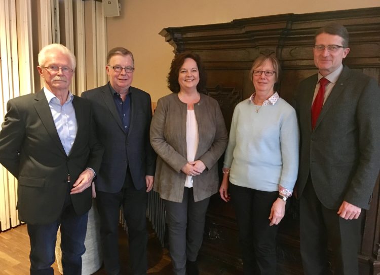 Glückwünsche an den neuen Vorstand der Senioren Union Rheine