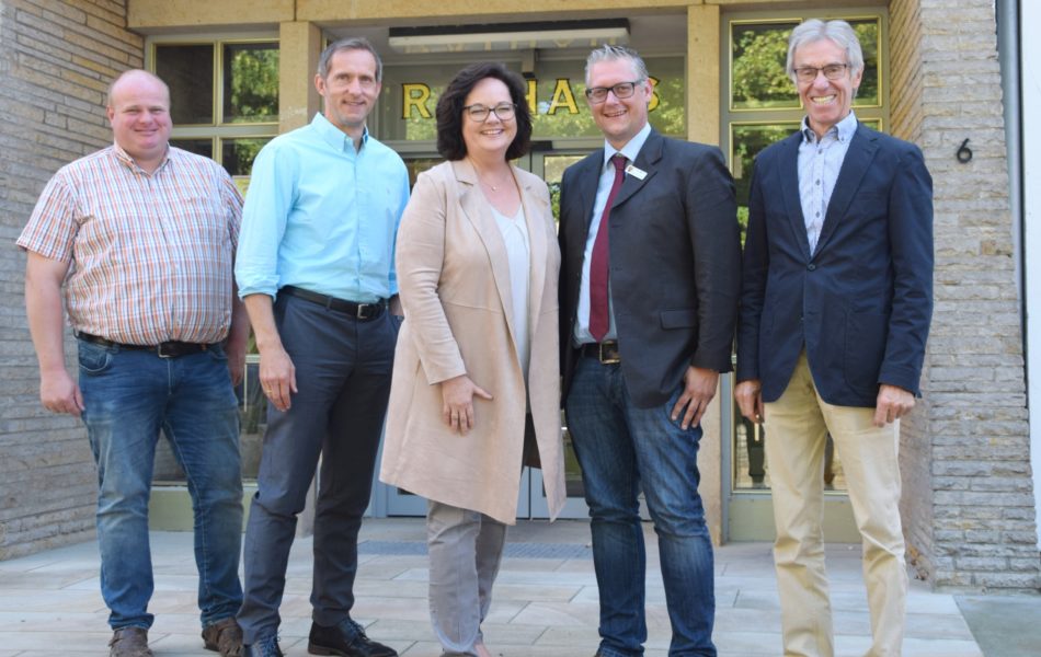 Besuch bei Bürgermeister Ostholthoff in Hörstel