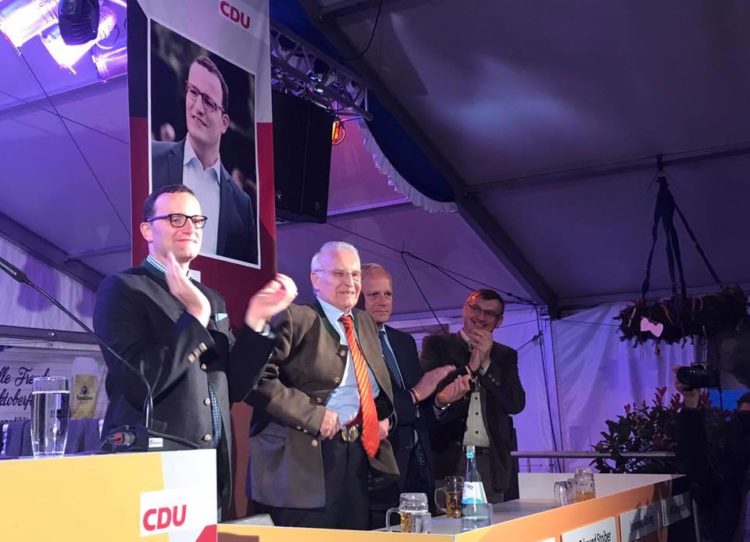 Politisches Oktoberfest mit Dr. Edmund Stoiber und Parl. Staatssekretär Jens Spahn in Ahaus