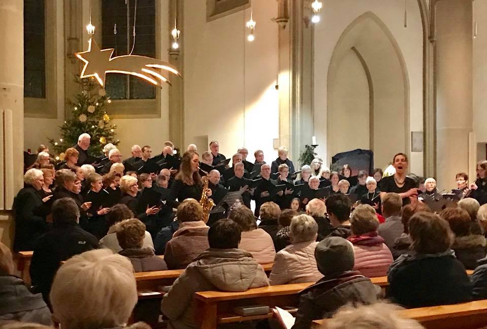 Wunderbarer Abschluss der Weihnachtstage: das festliche Konzert der beiden Kirchenchöre aus Mesum und Hauenhorst mit Musik von „Tochter Zion“ bis „Can You Feel The Love Tonight“.