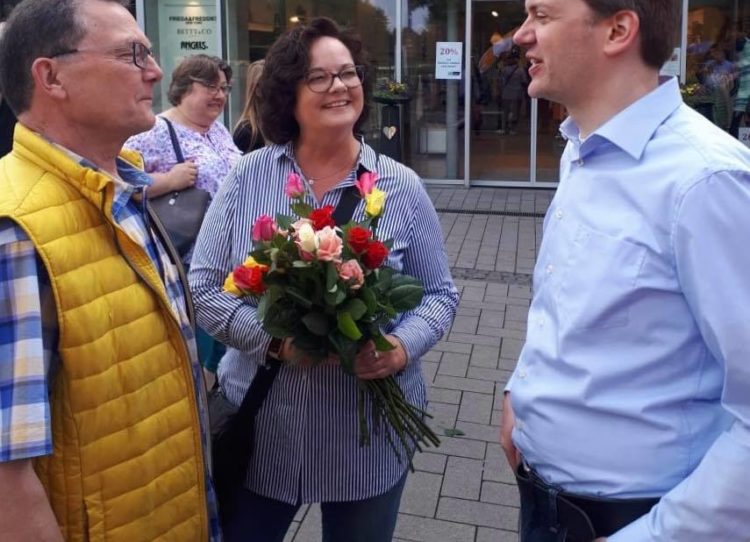 Rosen zum Muttertag – eine schöne Tradition der CDU Emsdetten und der CDU Rheine