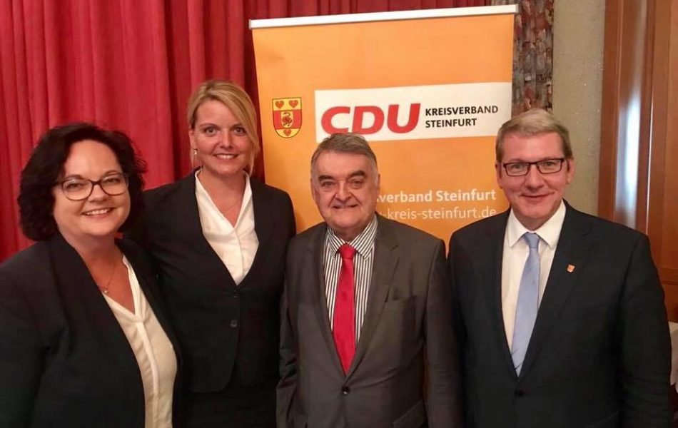 Veranstaltung der Kreis-CDU zur inneren Sicherheit mit NRW-Innenminister Herbert Reul