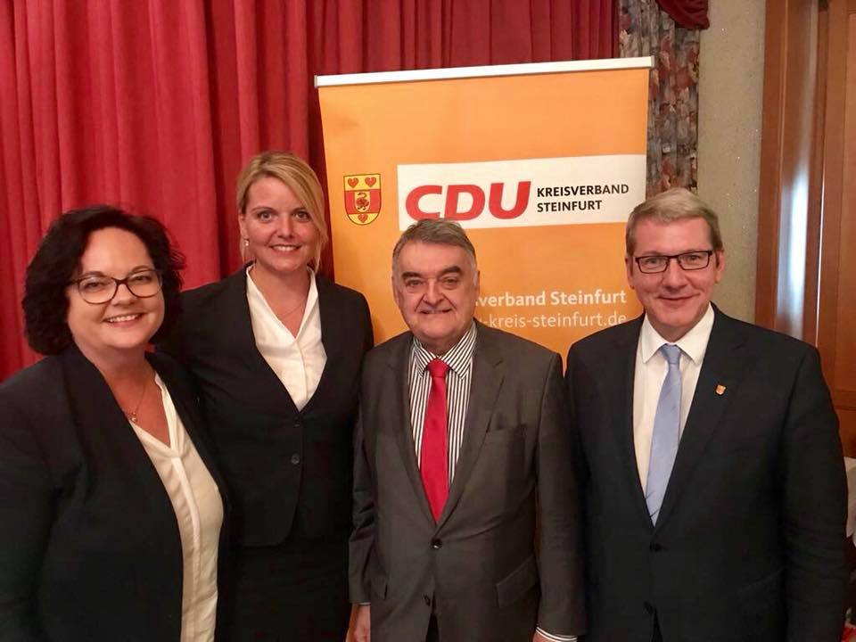 Veranstaltung der Kreis-CDU zur inneren Sicherheit mit NRW-Innenminister Herbert Reul