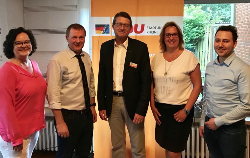 Dr. Markus Pieper MdEP bei der Mitgliederversammlung der CDU Rheine