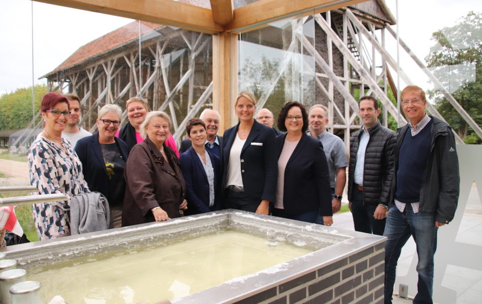 Besuch des CDU-Kreisvorstandes Steinfurt an der Saline Gottesgabe