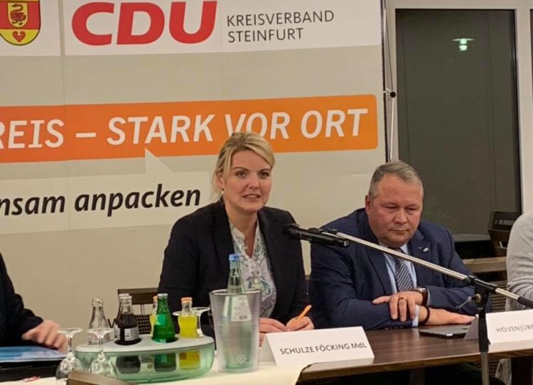 Ortsvorsitzendenkonferenz des CDU-Kreisverbandes Steinfurt mit CDU-NRW-Generalsekretär Josef Hovenjürgen MdL