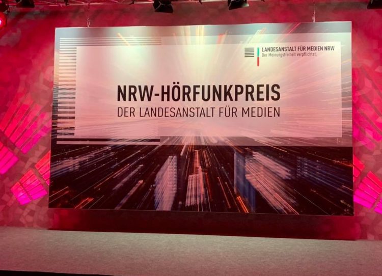 Verleihung des NRW-Hörfunkpreises in Düsseldorf