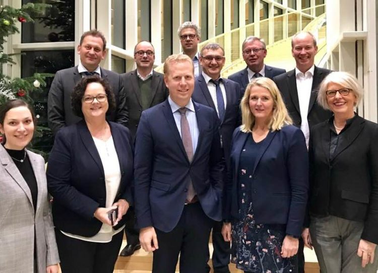 Arbeitsgespräch der Wirtschaftsförderer aus dem Münsterland mit den CDU-Abgeordneten aus dem Münsterland im NRW-Landtag