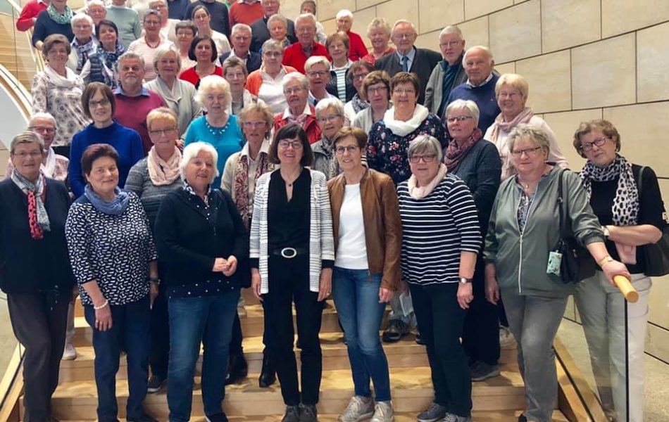 Besuchergruppe der KAB Mesum, Elte und Hauenhorst zu Gast im Düsseldorfer Landtag