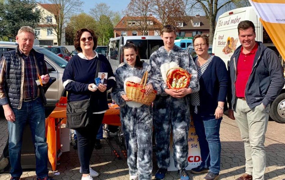 Wahlkampf für Dr. Markus Pieper in Rheine