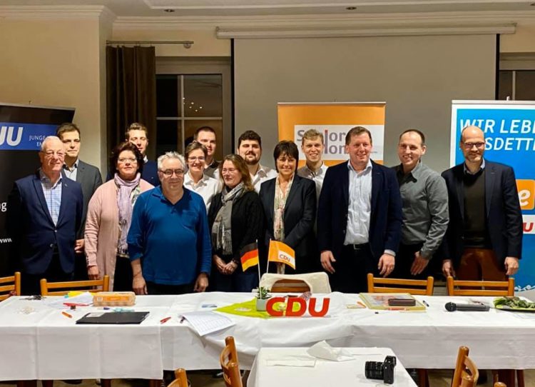 Mitgliederversammlung der CDU Emsdetten mit Vorstandswahlen